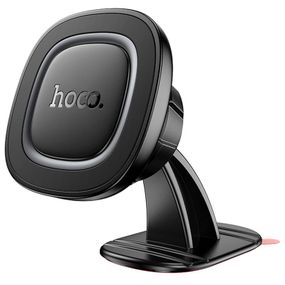 Автотримач Hoco H73 Crown magnetic (center console) Black / Metal gray