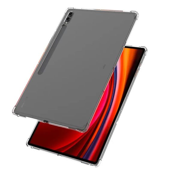 Силіконовий чохол бампер Primolux Silicone для планшета Samsung Galaxy Tab S9 Ultra (SM-X910 / SM-X916) 14.6" - Clear | Зображення 1