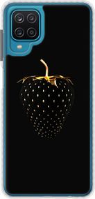 Чохол на Samsung Galaxy A12 A125F Чорна полуниця "3585pc-2201-24368"