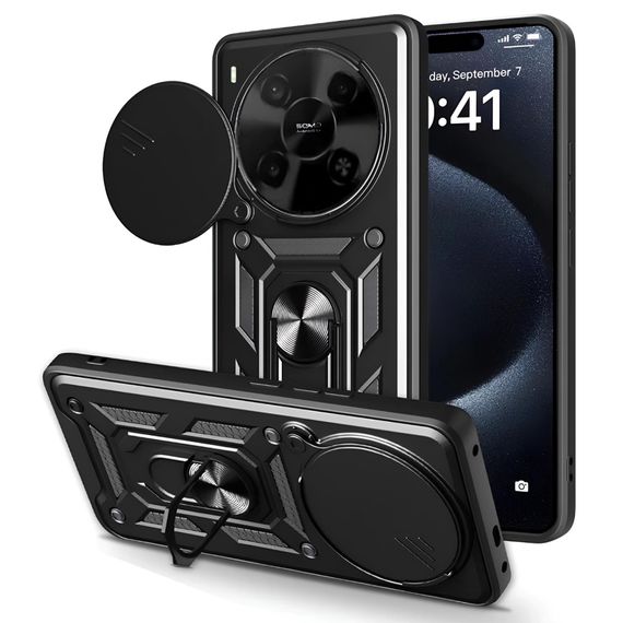 Чохол до мобільного телефона BeCover Military Nubia V70 Max Black (713535) | Зображення 5