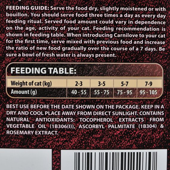 Корм сухий Carnilove Cat Sensitive and Long Hair для дорослих котів з чутливим травленням з лососем 6 кг | Зображення 4