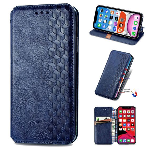 Шкіряний чохол-книжка GETMAN Cubic (PU) для Xiaomi Poco X5 5G/Redmi Note 12 5G | Зображення 2