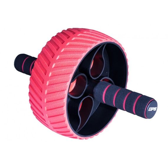 Колесо для преса Power System PS-4107 Full Grip AB Red + килимок Red/Black | Зображення 1
