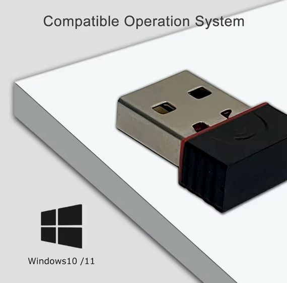 Wi-Fi сетевой приём сигнала, мини адаптер, Wi-Fi без драйвера, 2,4G USB Plug and Play, B/G/N/AX | Зображення 7
