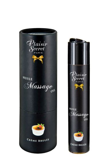 Ароматична масажна олійка HUILE MASSAGE CREME BRULEE 59ML Sex Aura