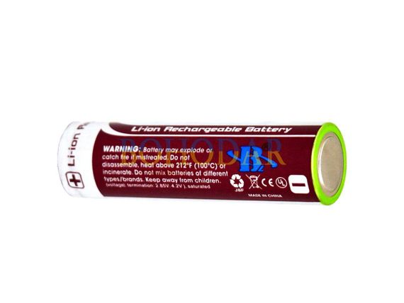 Акумулятор X-BALOG 18650 8800 mAh Li-Ion 4.2V 9.6Wh літій-іонний з захистом | Зображення 2