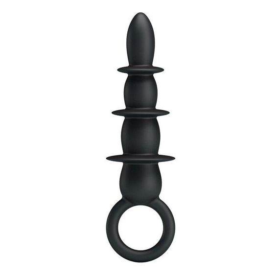 Анальний стимулятор BLACK PRETTY LOVE BI-014539 sexstyle | Зображення 4