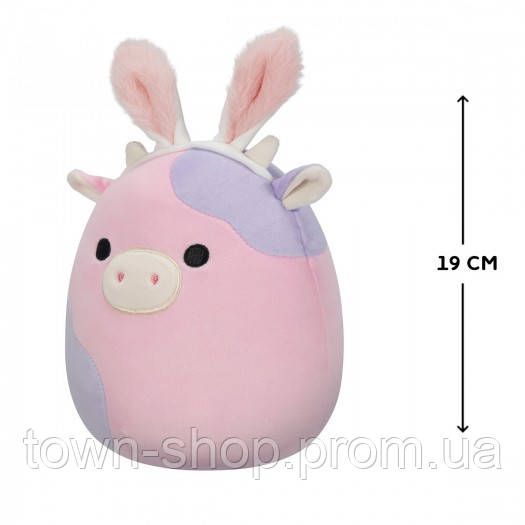 Мягкая игрушка Squishmallows - Коровка Петти (19 cm) | Зображення 1