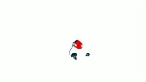 Сигнал велосипедный с подсветкой   Police   (красный, АА*2)   (mod:JY-2510)   DS