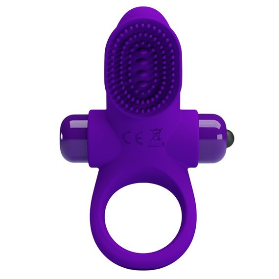 Ерекційне кільце - Pretty Love Vibrant Penis Ring II Purple sexstyle | Зображення 9