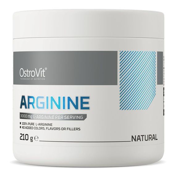Аргінін для спорту OstroVit Arginine 210 g /42 servings/ Pure