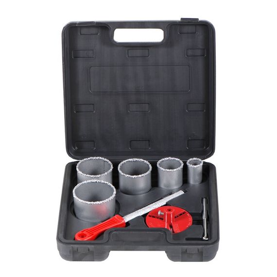 Набір коронок з вольфрамовим напиленням Sigma 5 шт (33, 53, 67, 73, 83 мм) (1512081)