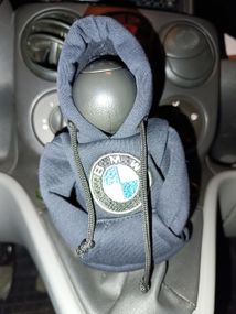Чохол кофта Худі аксесуар на КПП  Car Hoodie БМВ BMW темно-синій подарунок автомобілісту 10070