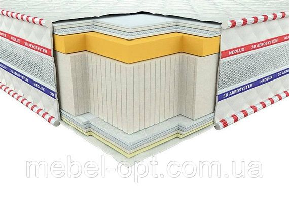 Ортопедичний матрац 3D Галант Меморі Зима-літо 120х190