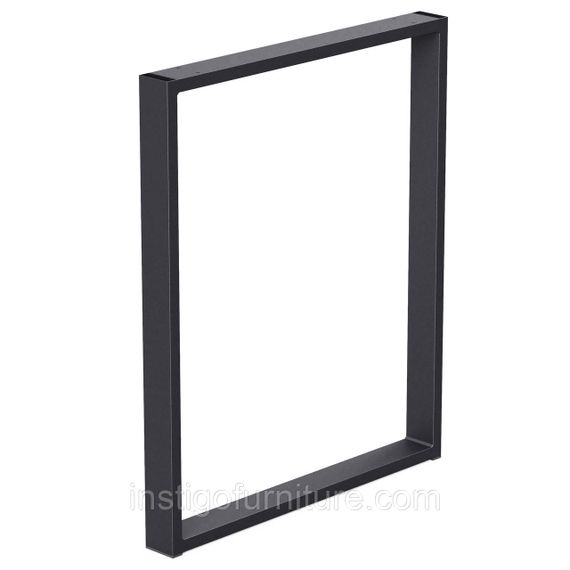 Опора для стола из металла 600×60mm, H=730mm (профильная труба: 60x20mm)