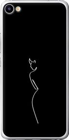 Чехол на Meizu U20 Силуэт1 "4590u-416-17620"