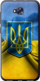 Чехол на Asus ZENFONE 4 SELFIE / ZD553KL Флаг и герб Украины 1 "375u-1241-17620"