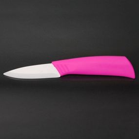 Ніж для очищення овочів керамічний 8см Pink (NS7KN7)