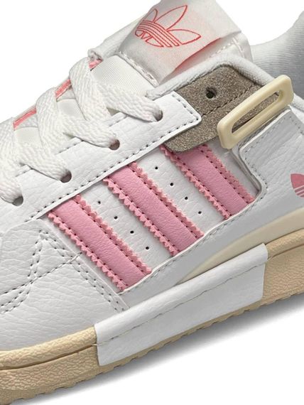 Жіночі кросівки A-di-da-s Originals Forum 84 Low White Pink Grey , В'єтнам | Зображення 8