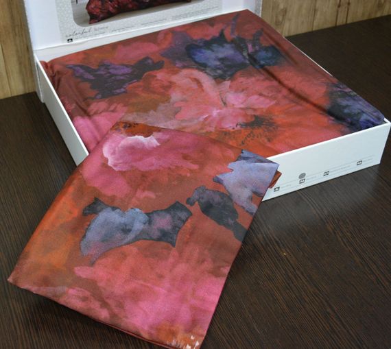 Постільна білизна TAC Digital Satin 200×220 см Bohema | Зображення 4