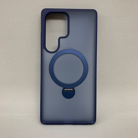 Чохол Wlons Hybrid Magnetic MagSafe матовий протиударний PC+TPU для Samsung Galaxy S25 Ultra Синій