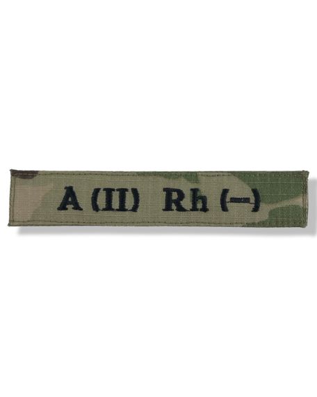 Нашивка група крові (A(II) Rh-) Мультикам