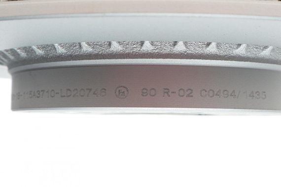 Диск тормозной задний Volvo XC90 02-14 308x20  23-1133C | Зображення 4