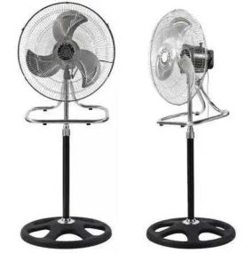Вентилятор 3 в1 Wimpex 1807 Черно - Серебристый напольный настольный настенный охладитель с 3 скоростями
