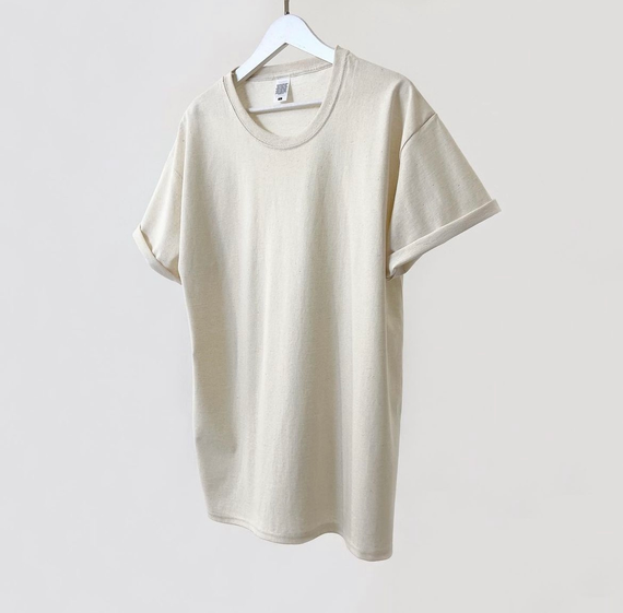 Мужская футболка классическая с коротким рукавом OW0001 цвет молочный размер S | Зображення 1