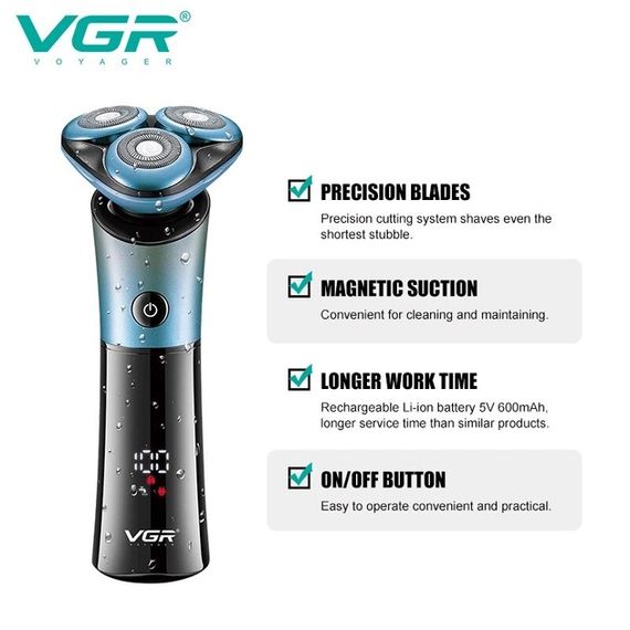 Електробритва Швидке та Комфортне Гоління XPRO VGR V-326 (41590-16010_483)