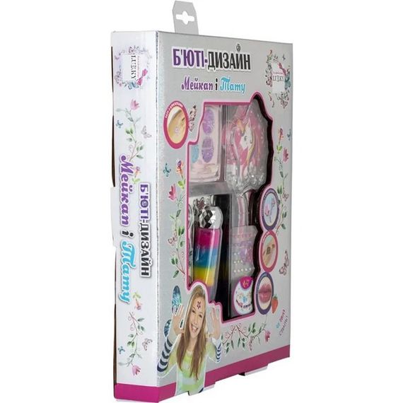 Детский набор кометики "Мейкап и тату" T20723 палетка 4 цвета | Зображення 1