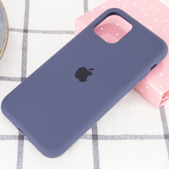 Чохол Silicone Case Full Protective (AA) для Apple iPhone 11 (6.1") Темний Синій/Midnight Blue | Зображення 1