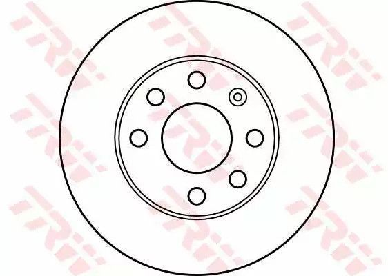 Диск гальмівний Lanos 1.5, TRW (DF1609) | Зображення 3