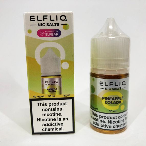 Жидкость ELFLIQ 30 мл 5%. Ананасовая Колада (Pineapple Colada) | Зображення 4