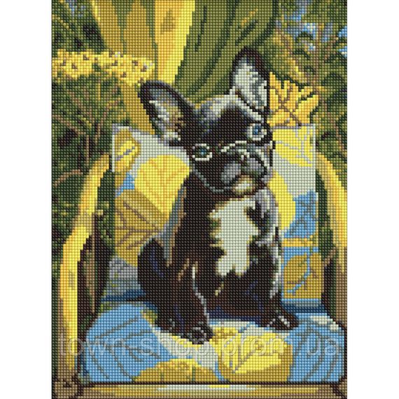 Алмазная мозаика "Комфорт с характером" AMO20095, 30х40 см