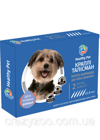 Капли против внешних паразитов для собак Healthy Pet Талисман 0.8 мл ЦЕНА ЗА 1 ШТ 109968