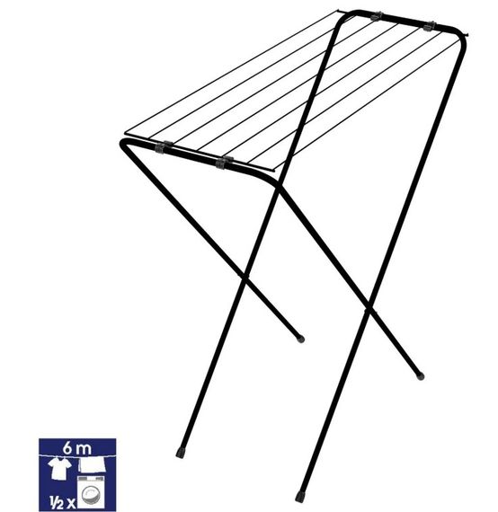 Сушарка для білизни підлогова Casa Si Eco 6 Black (CS96014X16) | Зображення 2