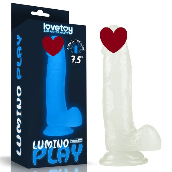 Фаллоимитатор, светящийся в темноте LUMINO sexstyle