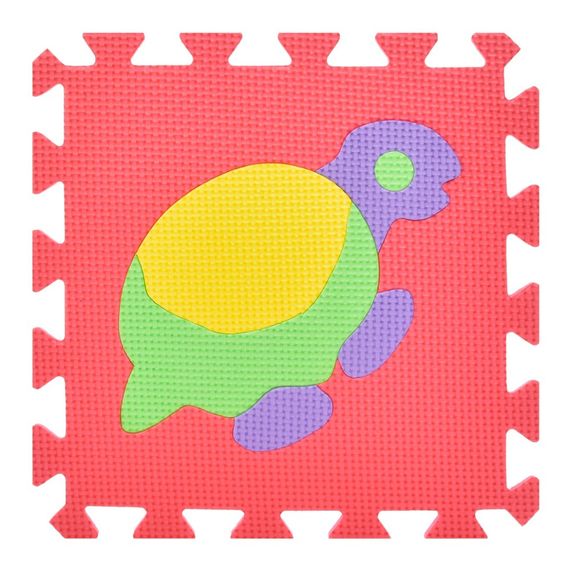 Детский коврик Мозаика "Животные" M 0376-1, 10 деталей, EVA, 30х30 см | Зображення 9