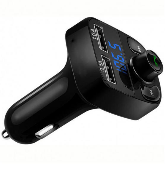 ФМ модулятор FM трансмиттер CAR X8 с Bluetooth MP3 (X8) | Зображення 3