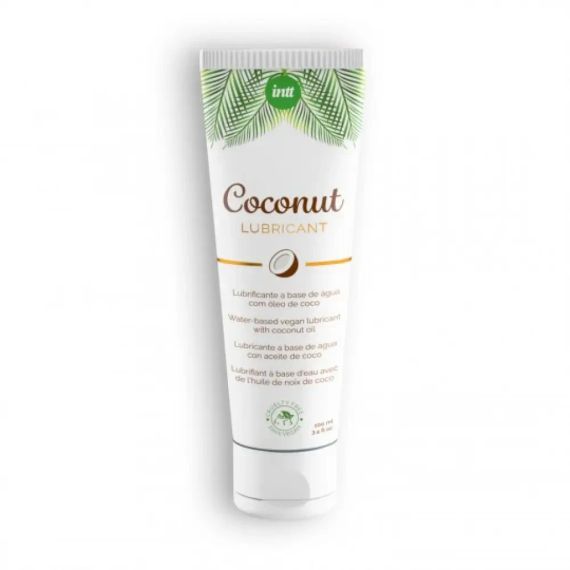 Лубрикант на водній основі з ароматом кокосу Intt Coconut 100 мл Sex Aura