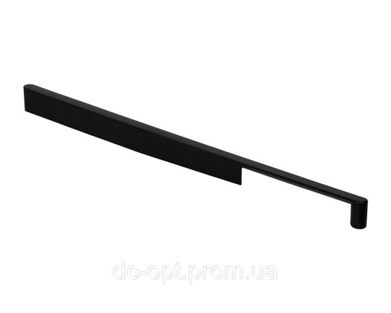 Ручка дуга меблева DL 43/256 BLK Чорний Матовий ДС