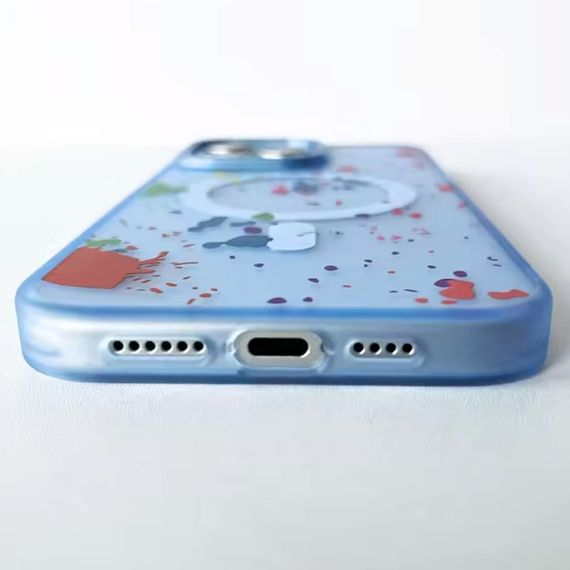 Чехол TPU+PC Flush with MagSafe для Apple iPhone 15 Pro (6.1") Lazure | Зображення 3