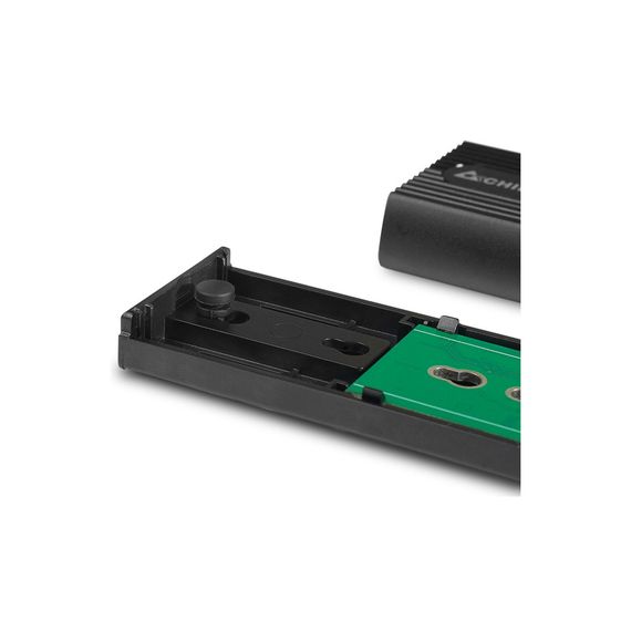 Карман внешний Chieftec USB 3.2 Gen2 Type-C M.2 PCIe NVMe/SATA SSD (CEB-M2C-TL) | Зображення 3