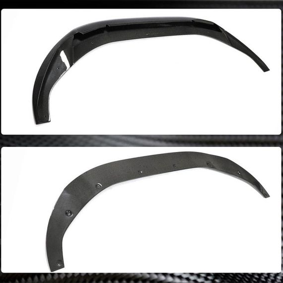 Передний Бампер Лип V3 (для S-Line 2021-2025, Карбон) для Ауди A5 | Зображення 2