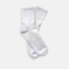 Чоловічі махрові шкарпетки на зиму TwinSocks 41-42 (27), 43-45 (29) Чорні, білі Білий, 29 / XL / 43-44