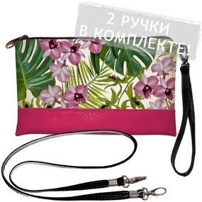 Клатч через плече 25x15 см (KL_GL_15J027_ROZ)