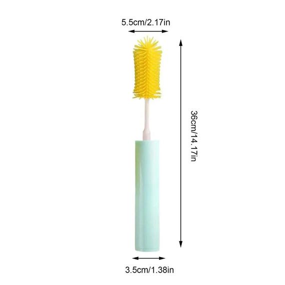 Электрическая беспроводная щетка – ершик Cup Cleaning Brush с насадками для уборки и мытья посуды · USB зарядка | Зображення 5