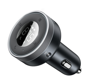 FM‑трансмітер Baseus Enjoy Car Wireless MP3 Charger, Bluetooth 5.0, FM 87.5‑108 MHz, два USB, AUX, microSD, чорний