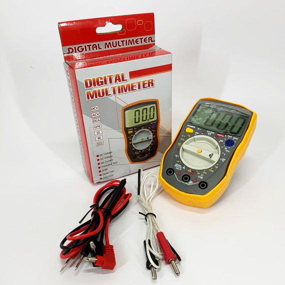 Мультиметри портативні HAOYUE DT-33C, Мультиметр цифровий тестер амперметр, Тестер перевірки напруги OY-76 | Зображення 4